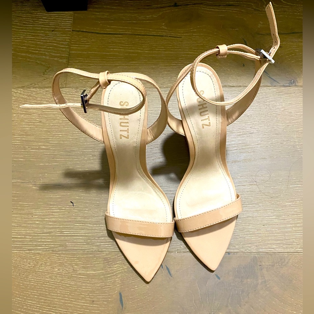 Schutz nude heels